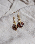 Boucles d'oreilles feuilles