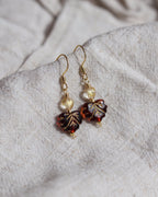 Boucles d'oreilles feuilles