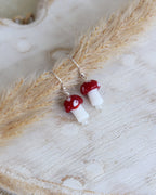 Fliegenpilz Ohrringe Häkchen