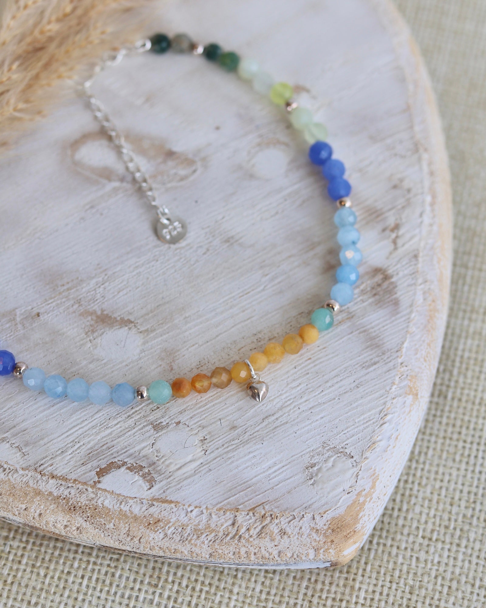 Fusskettchen Amore - Regenbogen
