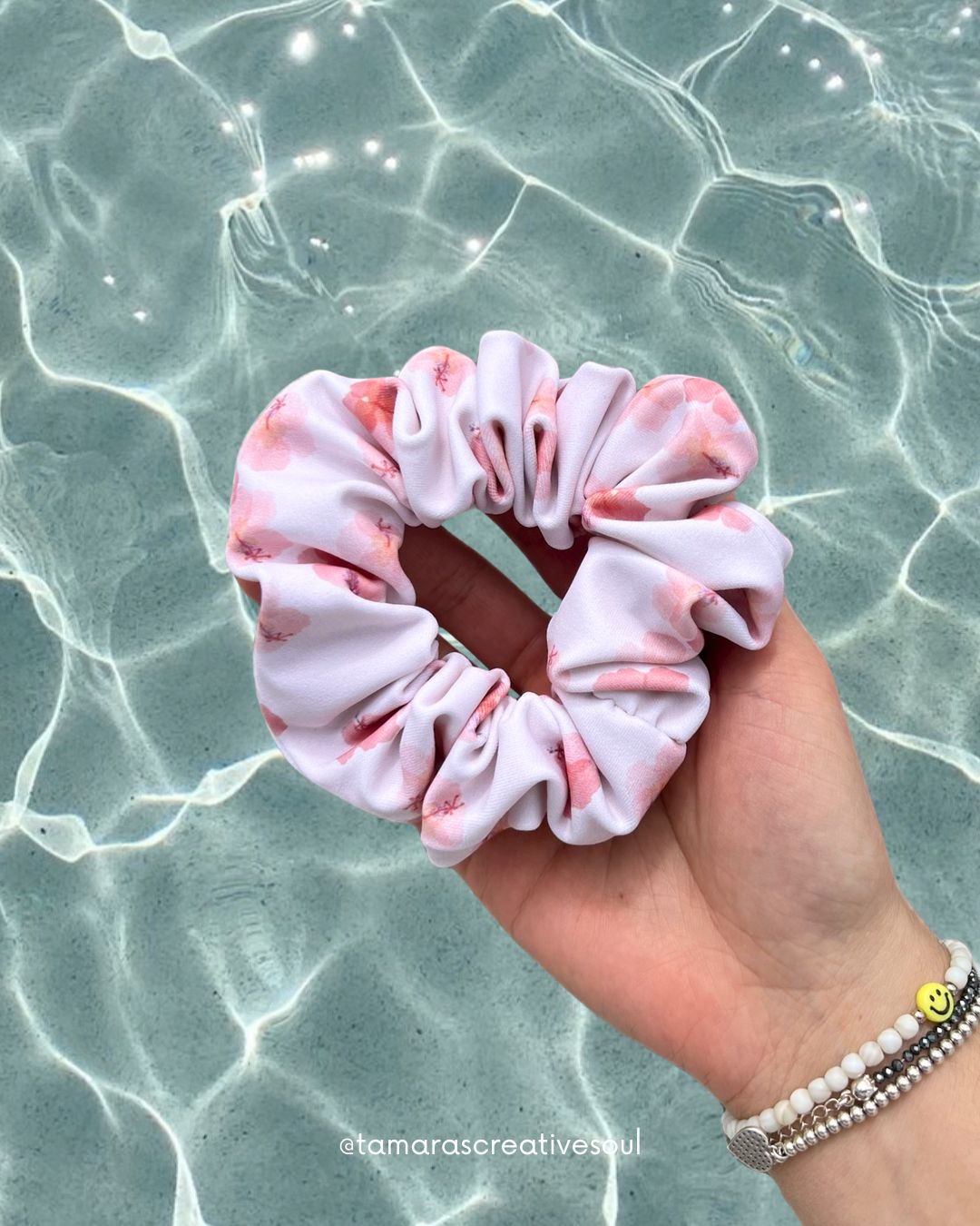 Badescrunchie Pink Aloha