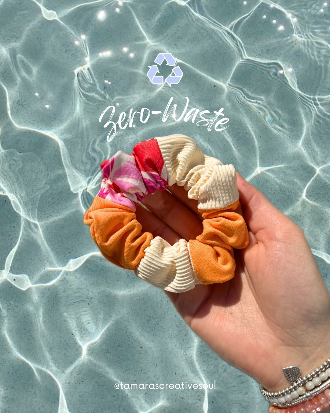Zero-Waste Scrunchie aus Badelycra