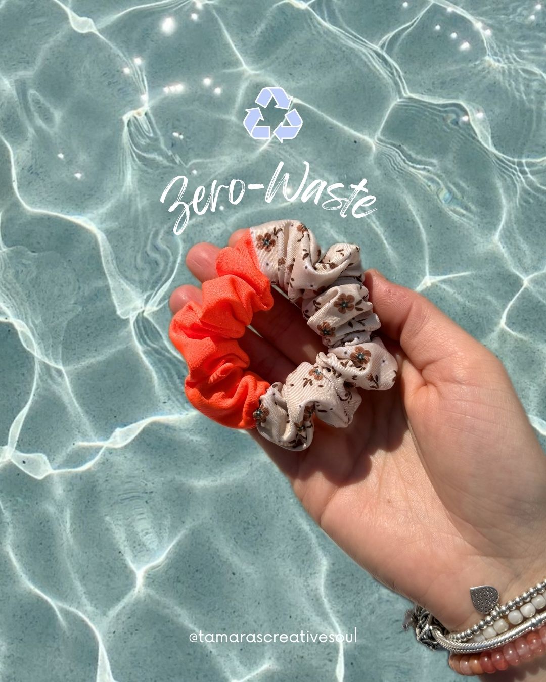 Zero-Waste Scrunchie aus Badelycra | 3