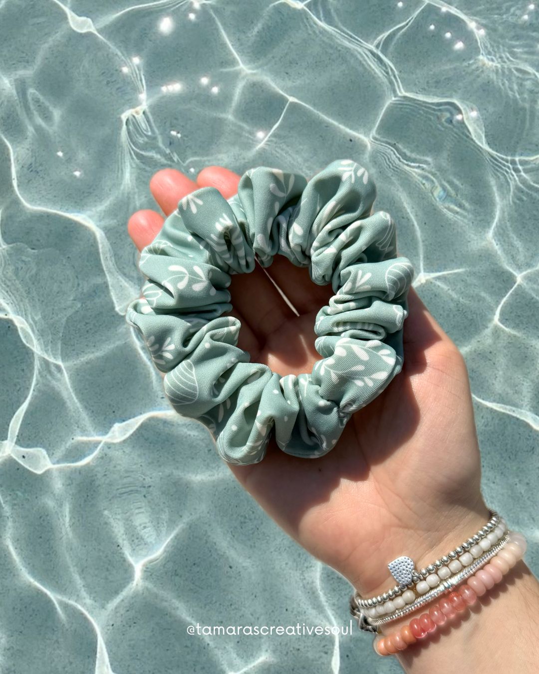 Badescrunchie Seafoam